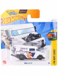 ماشین دکوری مدل Mailed It White برند Hot Wheels