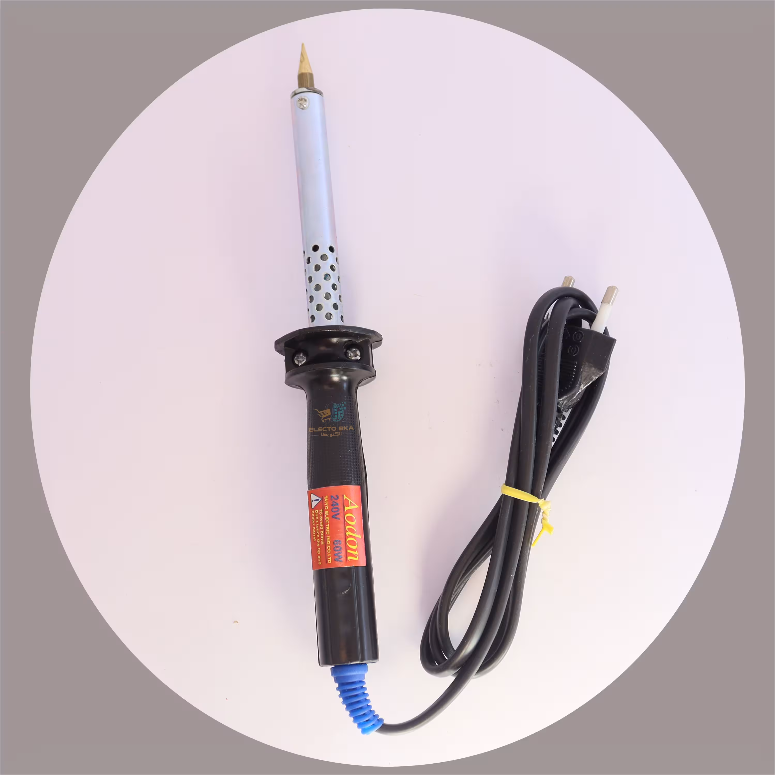 هویه 60 وات مارک اودون - دستگاه لحیم - فروش عمده هویه الکتوبکا 2488