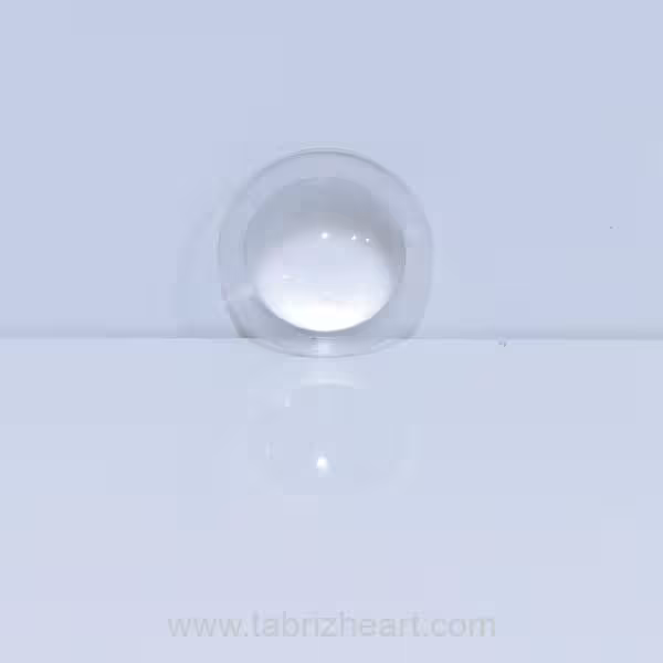 عدسی تخت کوژ قطر 2.8 ضخامت 0.8