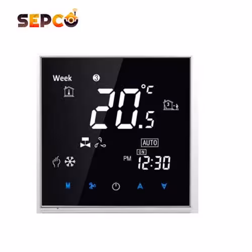 ترموستات لمسی دو پایپ دوشیر مدل BECA2000