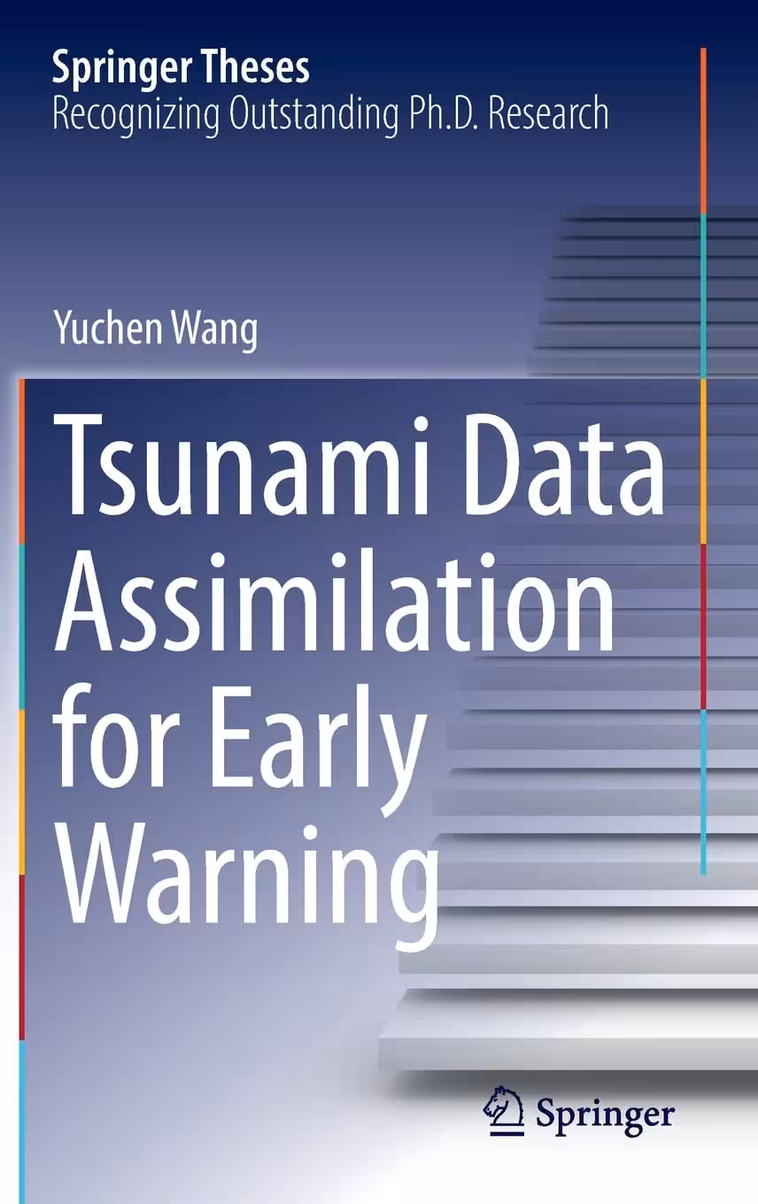 خرید و دانلود نسخه کامل کتاب Tsunami Data Assimilation for Early Warning