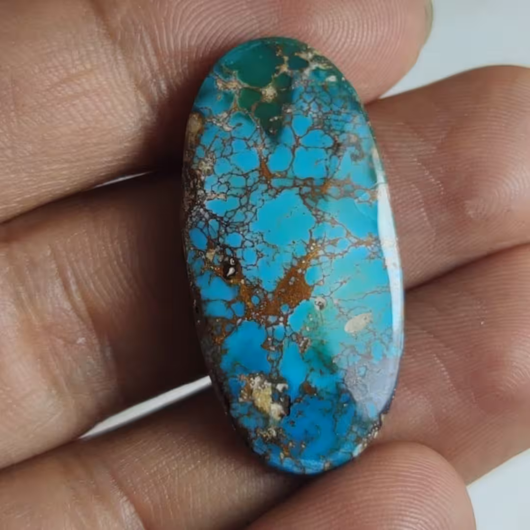 نگین فاخر فیروزه نیشابور