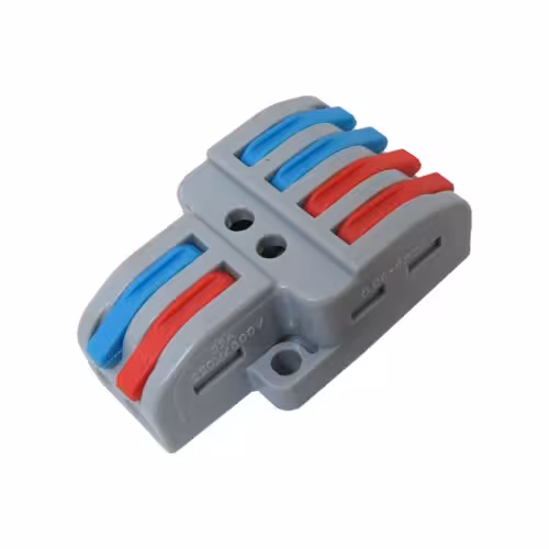 خرید و قیمت کانکتور سیم دو ورودی در چهار خروجی