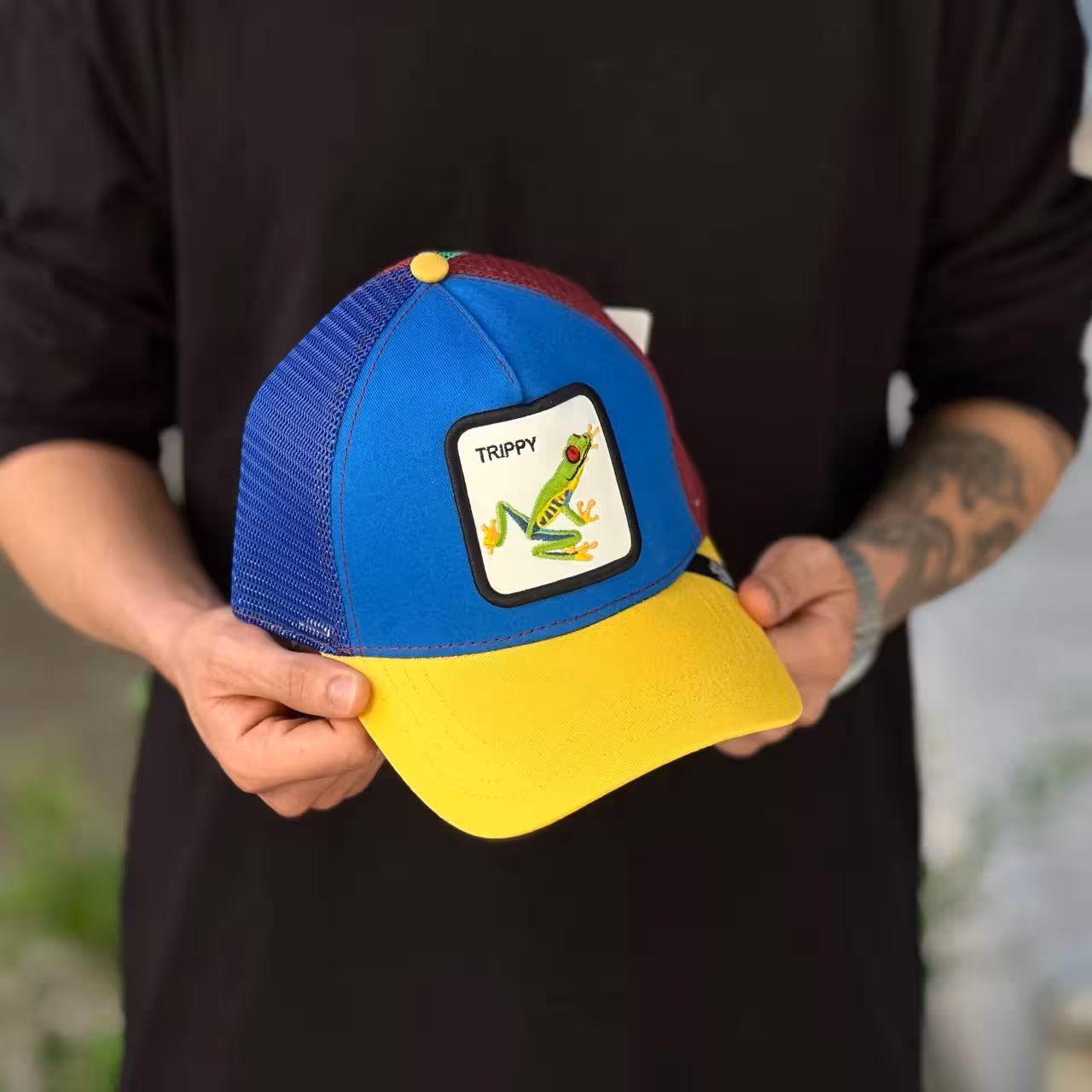 کلاه گورین trippy چندرنگ