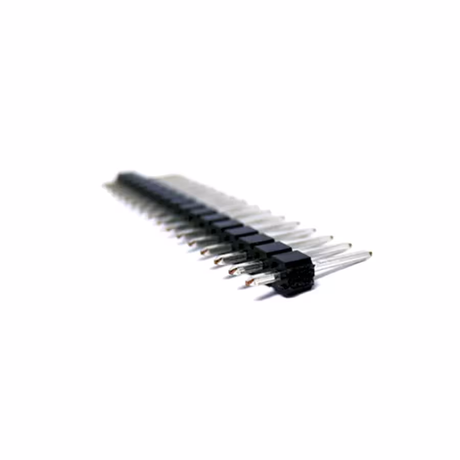 پین هدر 1x15 نری صاف 2.54 میلیمتر  Pin header 1x15 male Straight 2.54mm Pitch