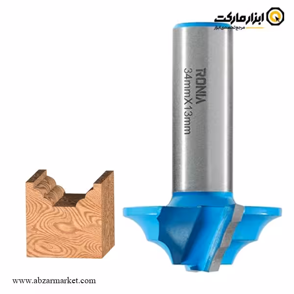 تیغ اورفرز رونیا پروفیل دو پله قطر 34 میلی متر مدل 35013012-21