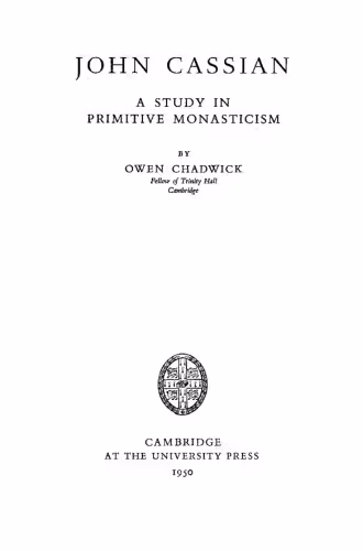 خرید و دانلود نسخه کامل کتاب John Cassian: A Study in Primitive Monasticism