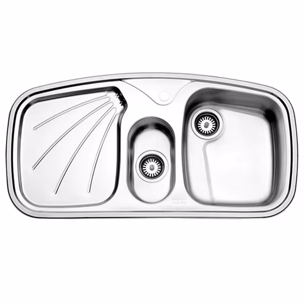 سینک استیل البرز مدل 610 توکار