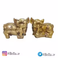 مجسمه خوک برنز نماد سال تولد