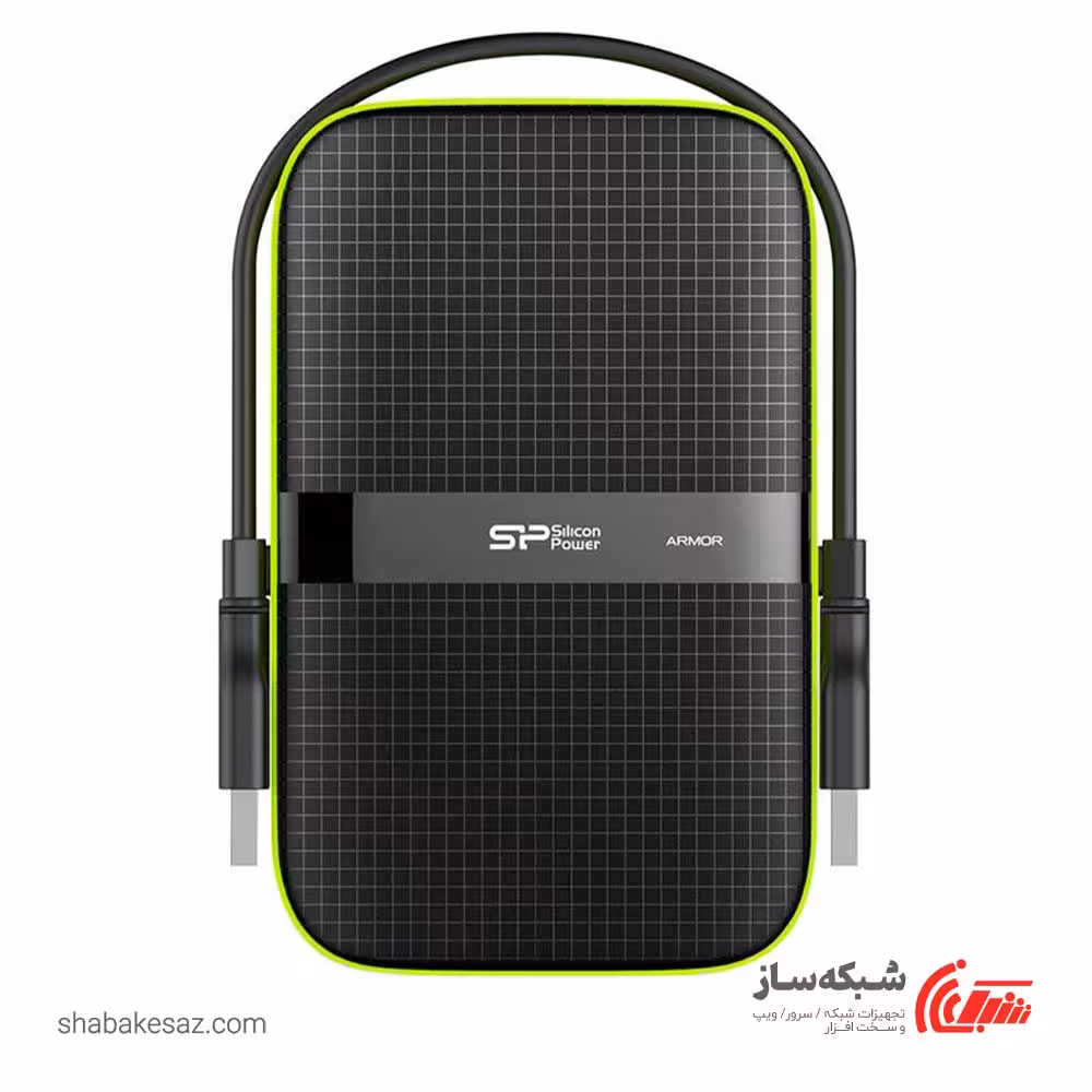 قیمت و خرید هارد اکسترنال سیلیکون پاور Silicon Power Armor A60 ظرفیت 2TB - شبکه ساز