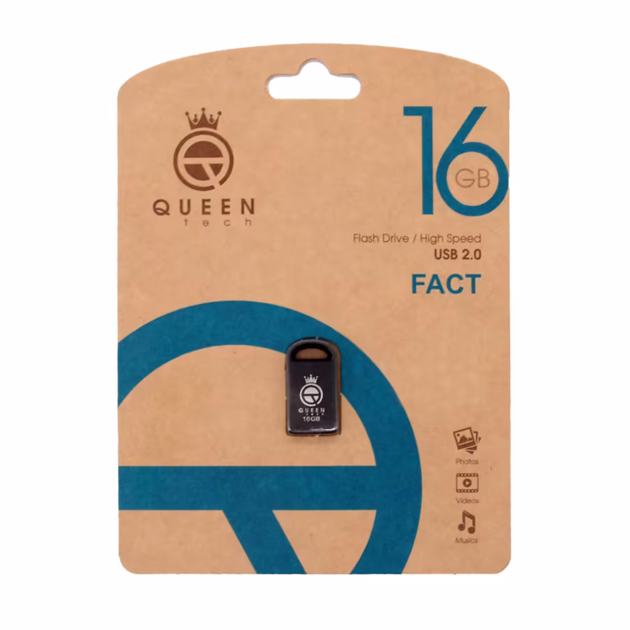 فلش QUEEN FACT 16G