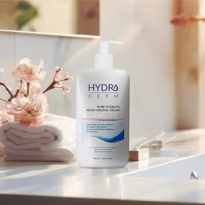 کرم مرطوب‌کننده و نرم‌کننده هیدرودرم مدل Aqua Satin حجم 500 میلی‌لیتر