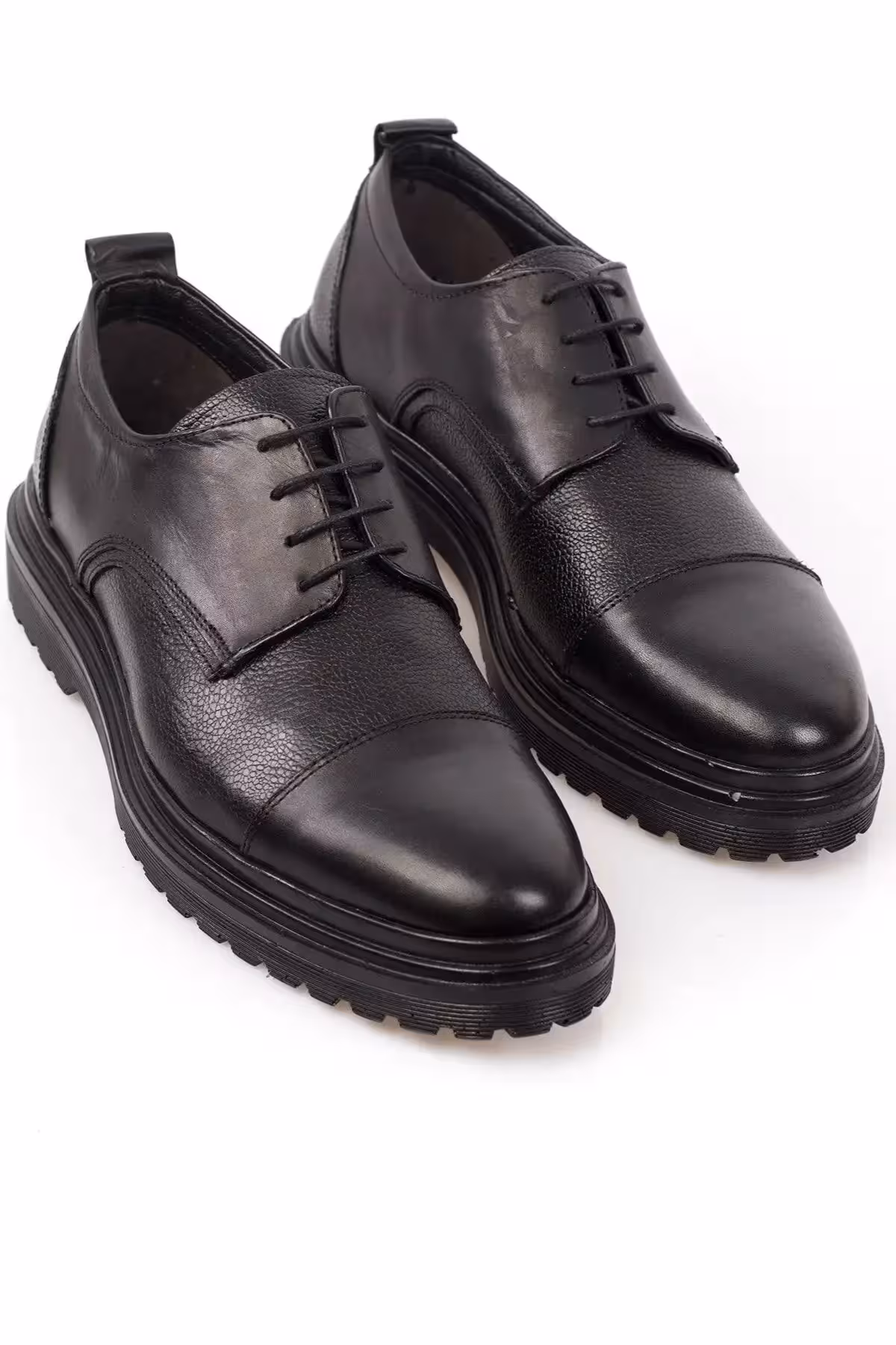 کفش روزمره مردانه   چرم اصل با کفی بلند – 4818