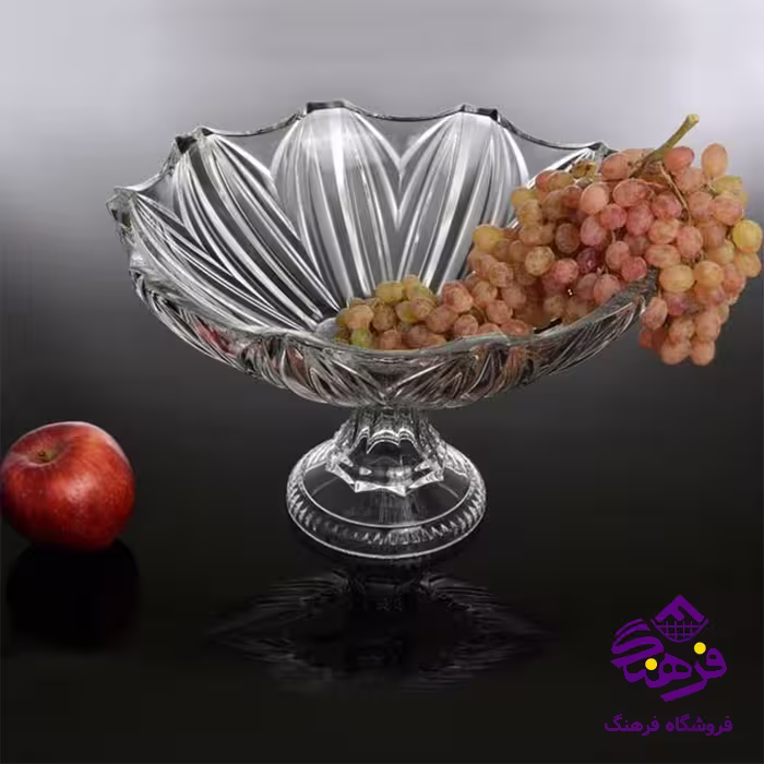 کاسه نیم گود سیسیلی پایه دار کادو زنگان  2004