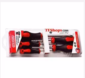 ست پیچ گوشتی پنج تکه تخت/فیلیپس سی پلاس مدل F99501 ستافرم