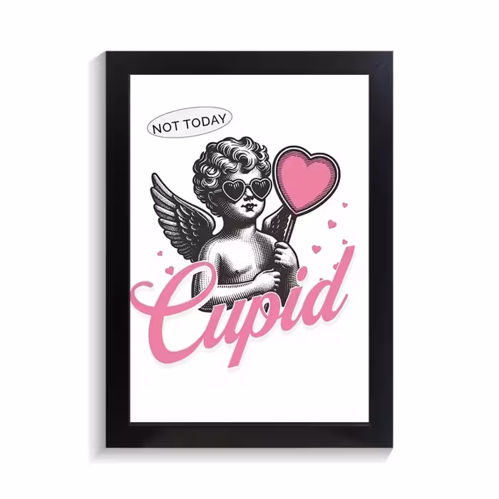 تابلو عاشقانه طرح Cupid کد PF-27018