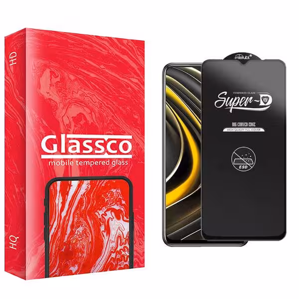 محافظ صفحه نمایش گلس کو مدل CGo1 Superd_ESD مناسب برای گوشی موبایل شیائومی Poco M3