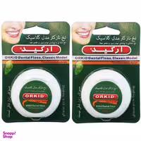 نخ دندان نازک تر ارکید مدل کلاسیک بسته 2 عددی