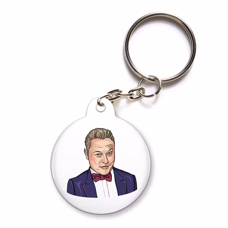 تگ NFC طرح جاسوئیچی مدل ایلان ماسک