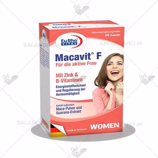 کپسول ماکاویت اف یوروویتال (60 عددی)