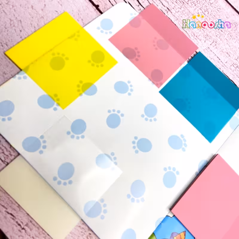 استیک نوت شفاف | کاغذ یادداشت چسب دار