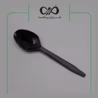 قاشق یکبار مصرف دیالا مشکی (لدرلی) (2000 عددی)