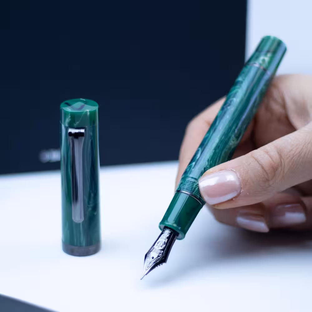 خودنویس سیلور لومینوس شدو کینگ آف پن سبز جنگلی SAILOR Luminous shadow King of pen grove green