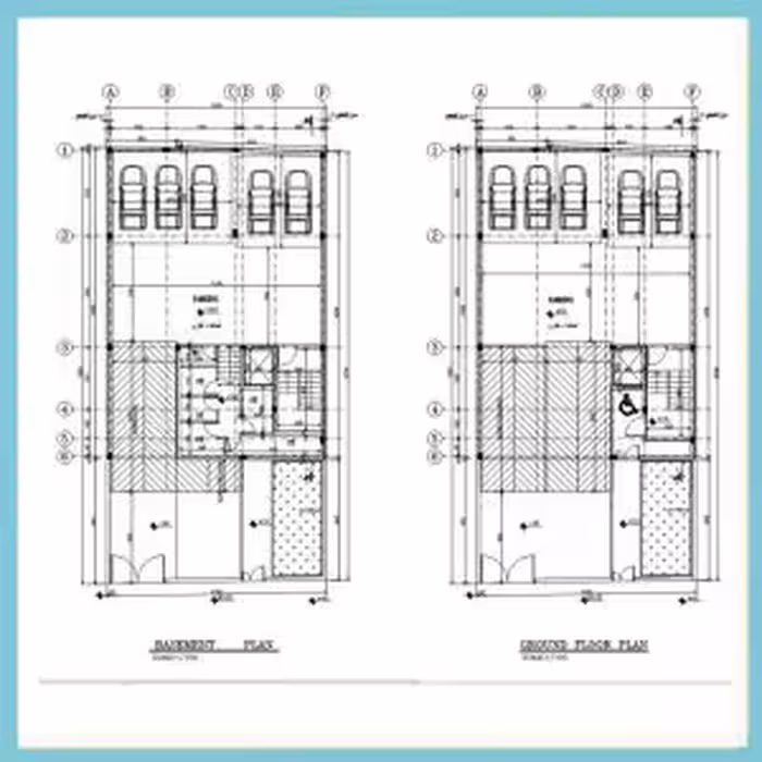 خرید و دانلود نقشه معماری 17*12 شمالی: پلان معماری 17*12 شمالی