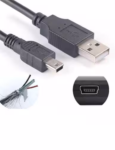 کابل تبدیل USB به miniUSB کی نت مدل OC904 طول 1.5 متر