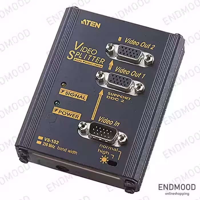 ویدیو اسپلیتر 2 پورت دیواری آتن VS102 ATEN