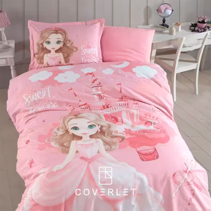 روتختی دخترانه طرح پرنسس مدل Sweet Princess