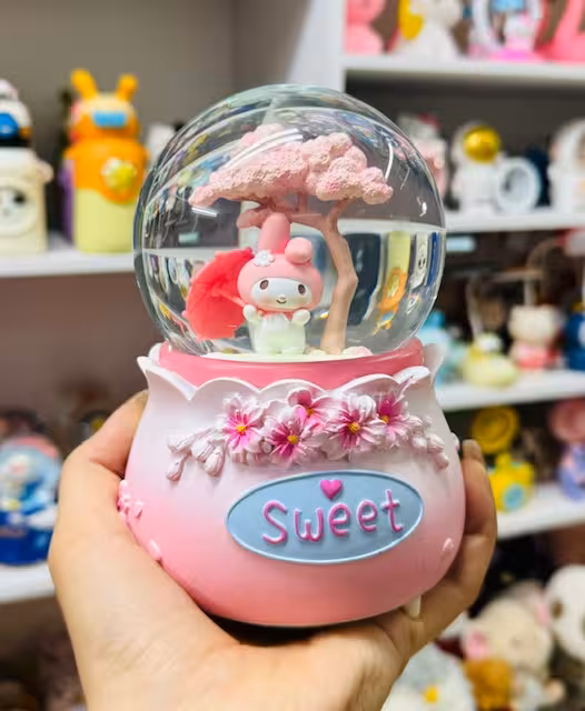 گوی موزیکال برفی طرح ملودی