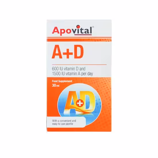 قطره خوراکی ویتامین A D آپوویتال