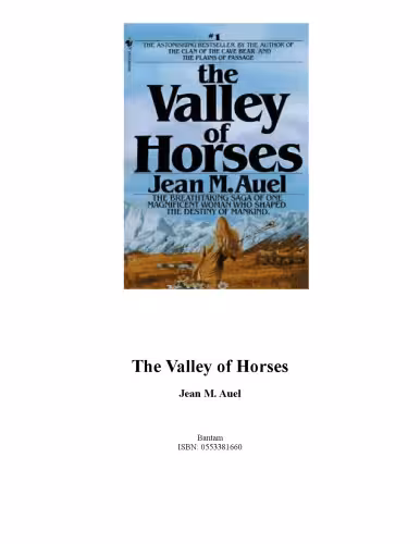 خرید و دانلود نسخه کامل کتاب The Valley of Horses (Earth’s Children 2)
