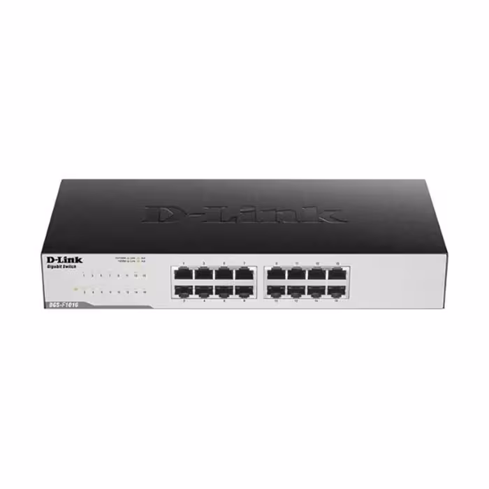 سوئیچ 16 پورت گیگابیتی و رکمونت دی لینک مدل DGS-F1016
