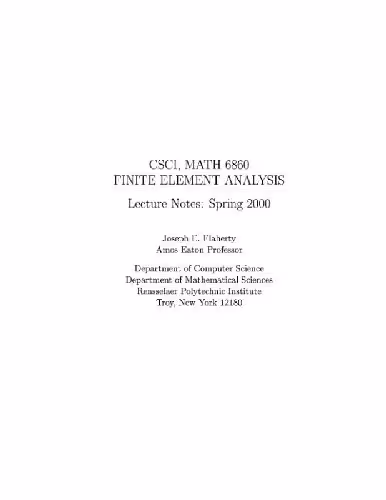 خرید و دانلود نسخه کامل کتاب Finite element analysis