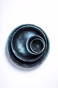 ظروف فلزی پتینه کاری (در 2 رنگ)