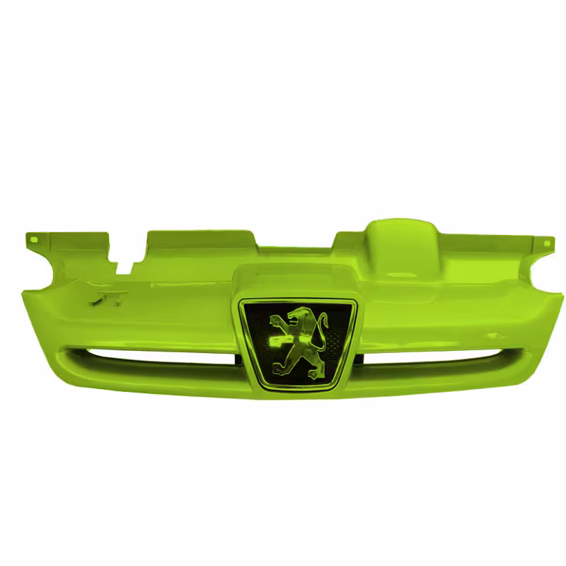 جلو پنجره پژو پارس با آرم سبز سرو صنعت سپاهان