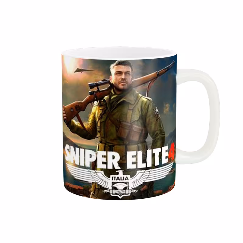 ماگ طرح بازی نخبه تک تیرانداز Sniper Elite کد SniperElite-05