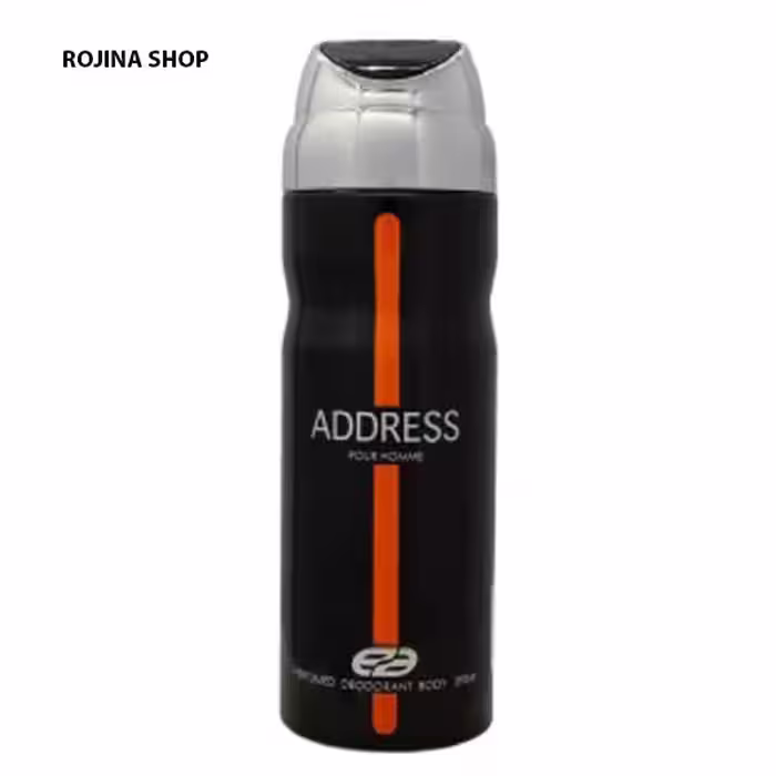 اسپری بدن مردانه عمادآرا ADDRESS حجم200ML