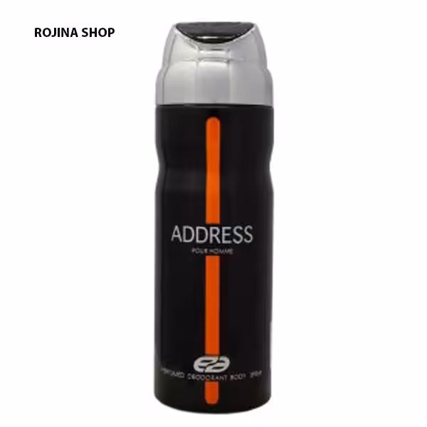 اسپری بدن مردانه عمادآرا ADDRESS حجم200ML