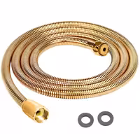 شیلنگ دوش ریزبافت طلایی برند یونیک