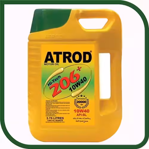 روغن موتور آترود SL 10W40 های تک تراول گلد 206 3.75 لیتری