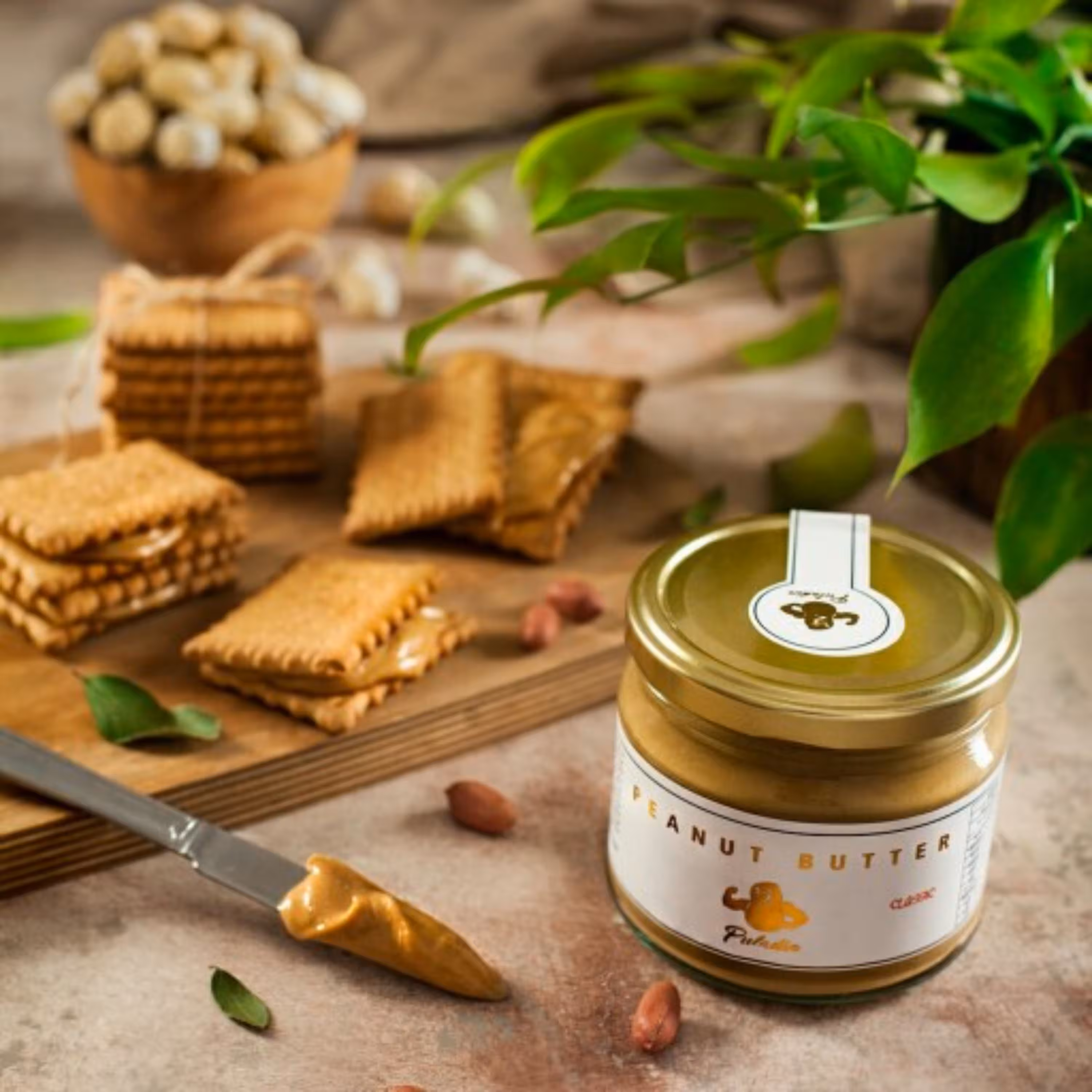 کره بادام زمینی ارگانیک 305 گرمی پولادین