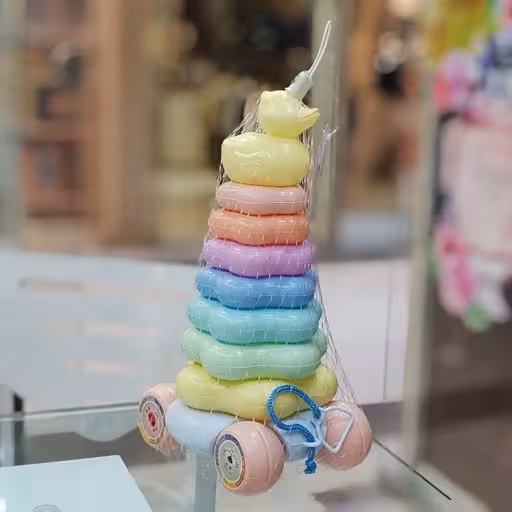 اسباب بازی حلقه هوش نوزاد پاستیلی