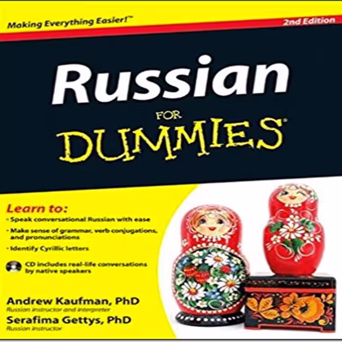 russian for dummies | روسی به زبان آدمیزاد - فروشگاه شهداد بوک