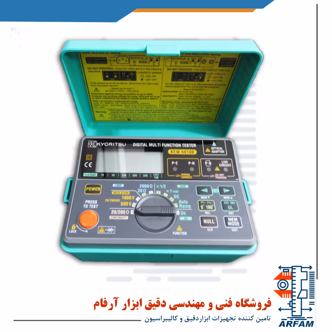 مولتی فانکشن تستر دیجیتال کیوریتسو مدل KYORITSU 6010B