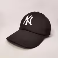 کلاه بیسبالی مشکی با طرح NY سفید کد 8862