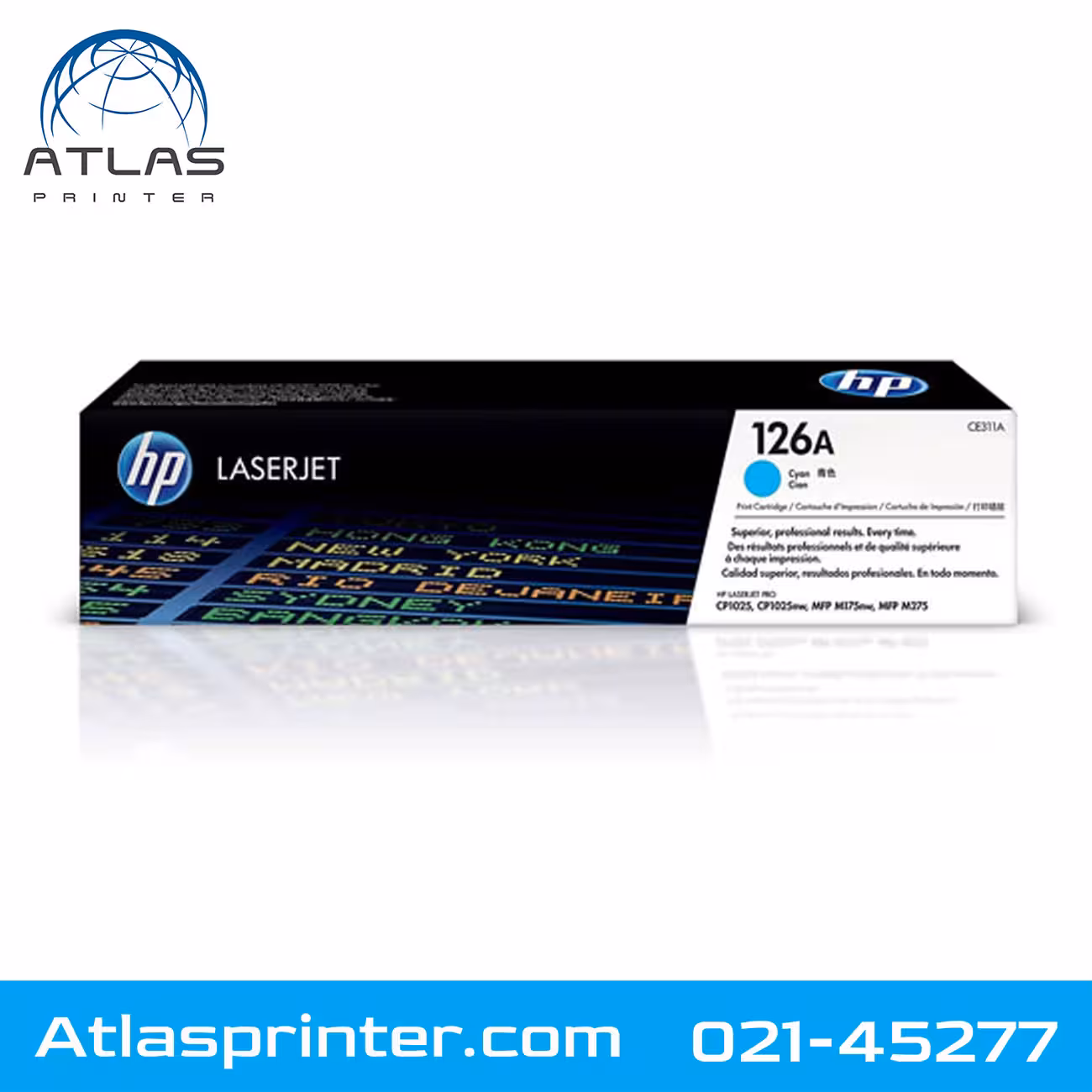 کارتریج لیزری اچ پی HP 126A آبی