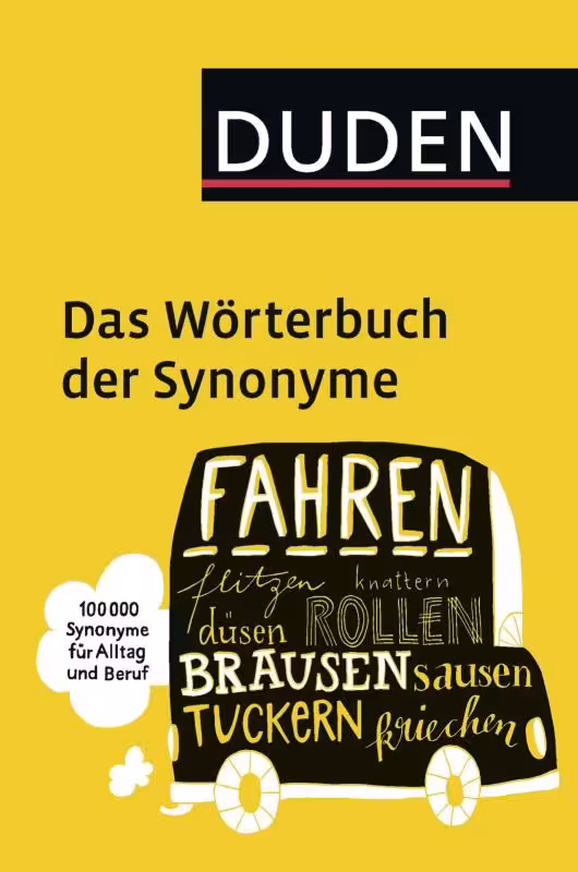 کتاب آلمانی Duden Das Worterbuch der Synonyme